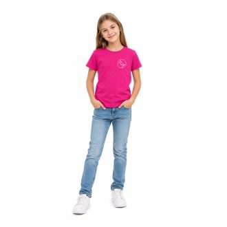   Alsós - Gyerek póló Teleki Blanka logóval - 12-14 éves - Pink