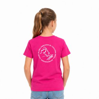   Alsós - Gyerek póló Teleki Blanka logóval - 4-6 éves - Pink
